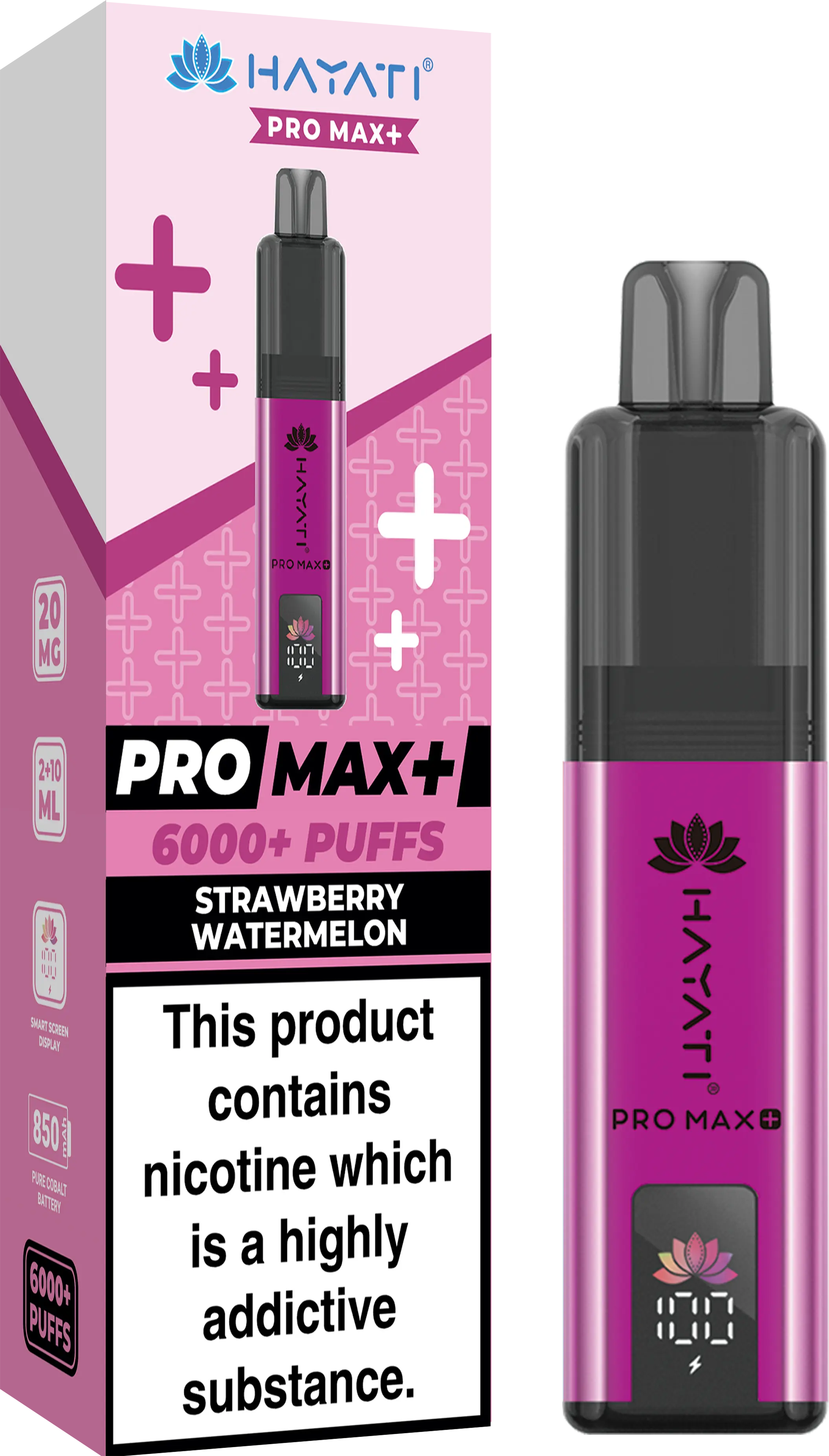Hayati Pro Max 6000 Puffs Disposable Vape Pack of 10 - Vape wholesale supplies